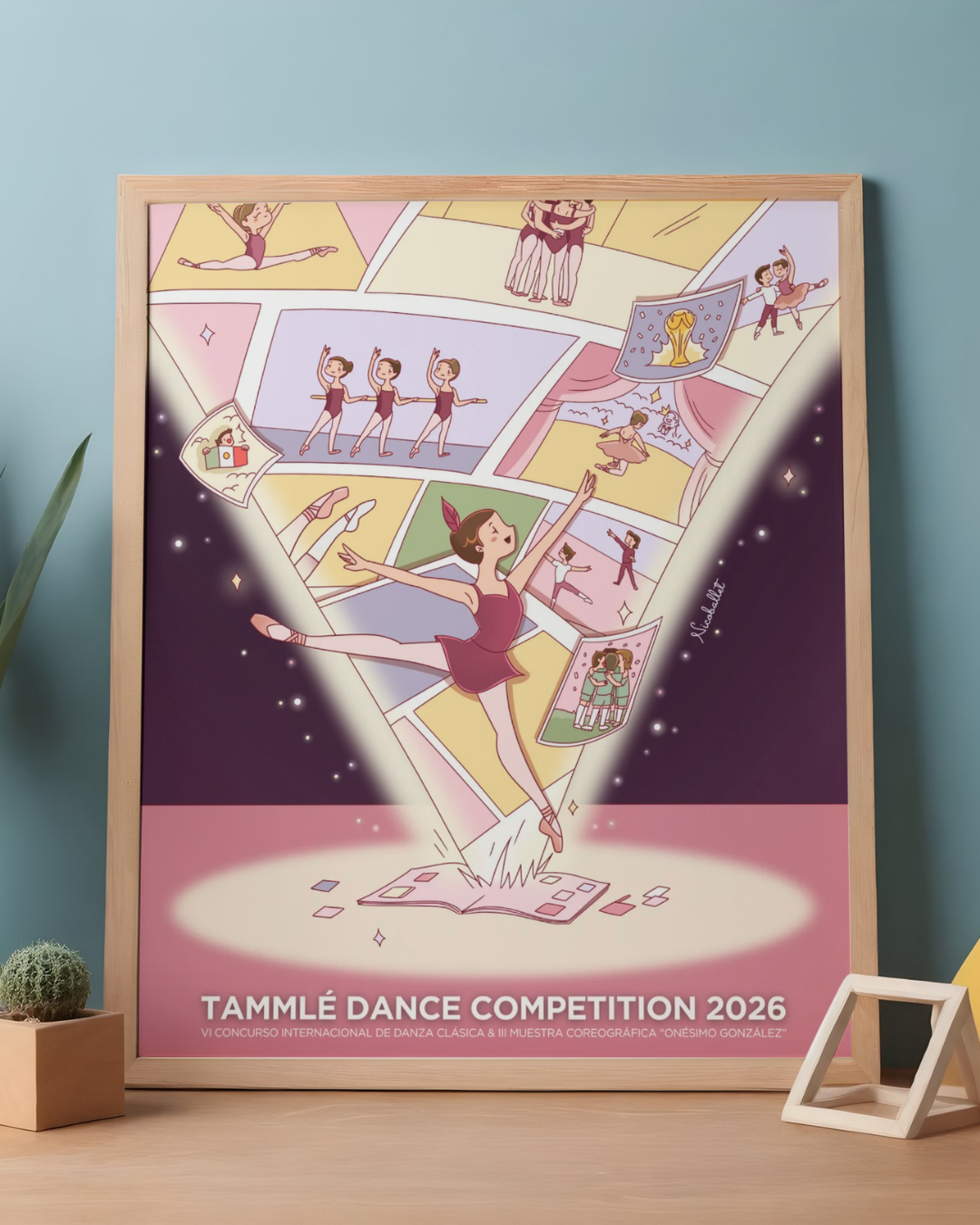 Póster Conmemorativo - TDC Guadalajara 2026 Tammlé® x Nicoballet®